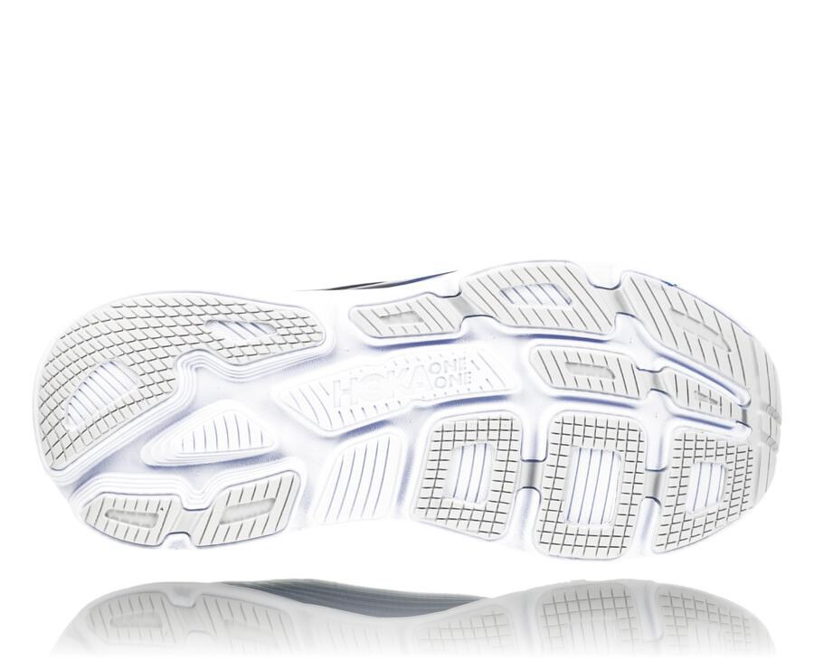 Hoka One One Hardloopschoenen Heren - Bondi 6 - Blauw/Wit - RO5738209